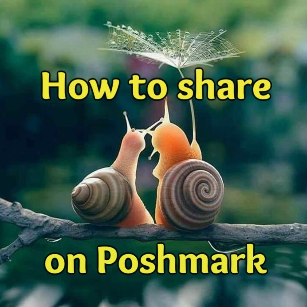 How to share on Poshmark